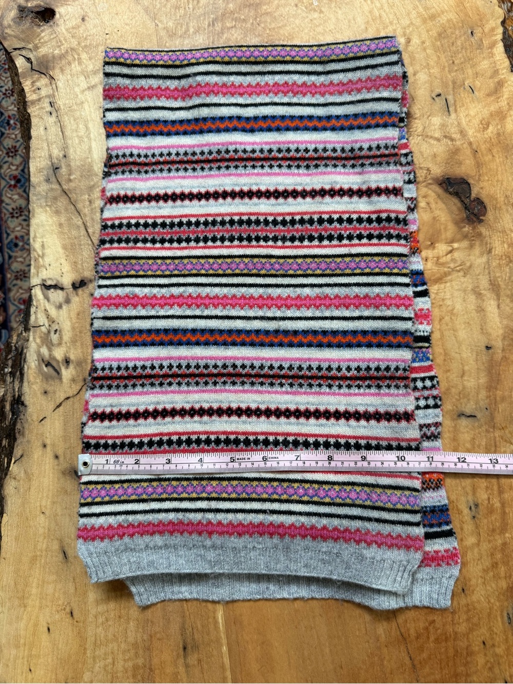 GAP Fair Isle Knit Scarf - Women's